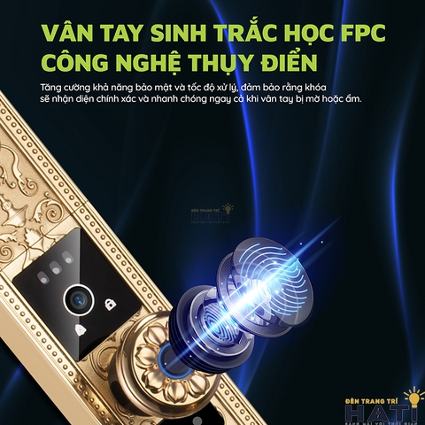 Khóa vân tay cửa gỗ Avolock AC 997F