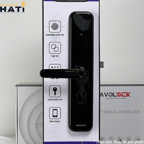 Khóa vân tay cửa gỗ Avolock AV 65