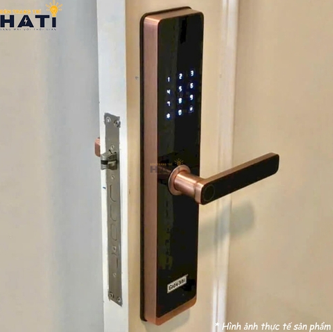 Khóa vân tay cửa gỗ Giovani GSL-168B màu đen