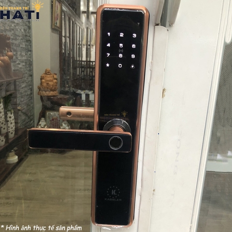 Khóa vân tay cửa gỗ Kassler KL-566 App