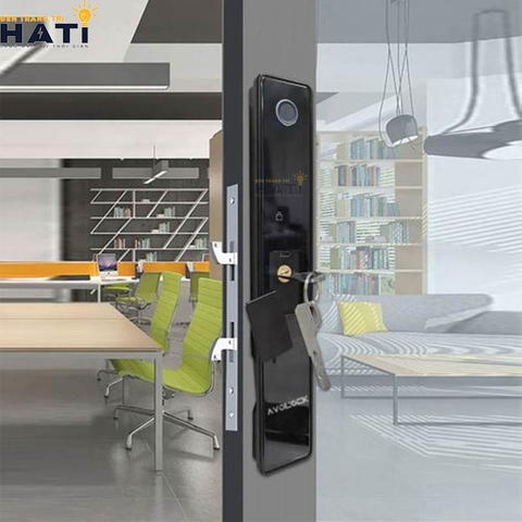 Khoá vân tay cửa nhôm Avolock AN 396
