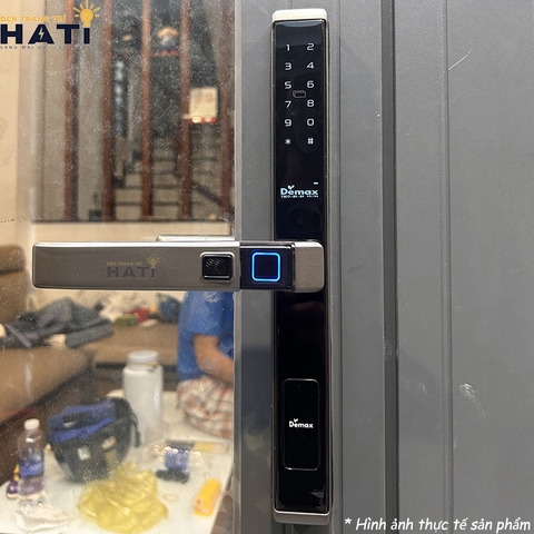 Khoá vân tay cửa nhôm Demax EL688AGSD