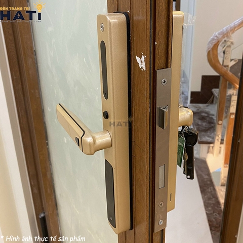 Khóa vân tay cửa nhôm Kassler KL-599 LX Champagne