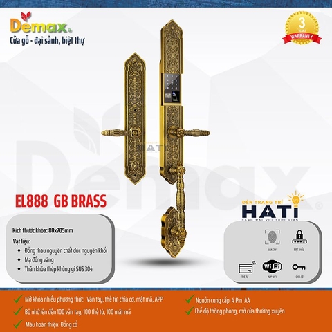 Khoa-van-tay-dai-sanh-demax-el888-brass