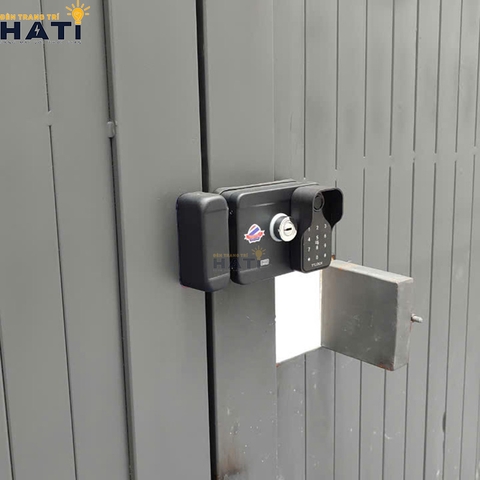 Khóa vân tay Hubert cửa cổng CC78 BLACK