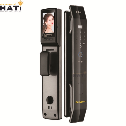 Khóa vân tay Hubert cửa gỗ CG25F BLACK