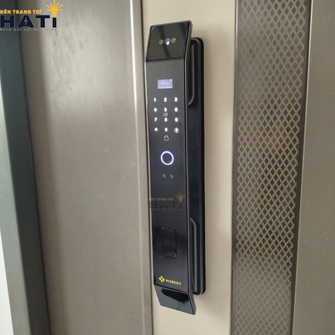 Khóa vân tay Hubert cửa gỗ CG25F BLACK