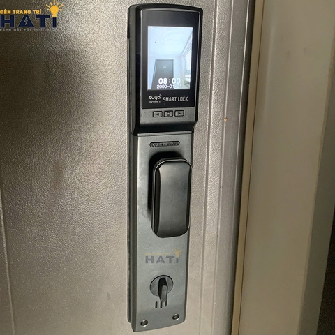 Khóa vân tay Hubert cửa gỗ CG25F BLACK