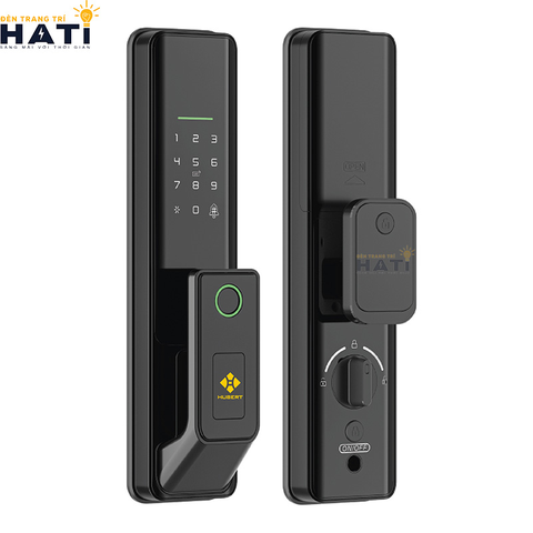 Khóa vân tay Hubert cửa gỗ CG67 MINI