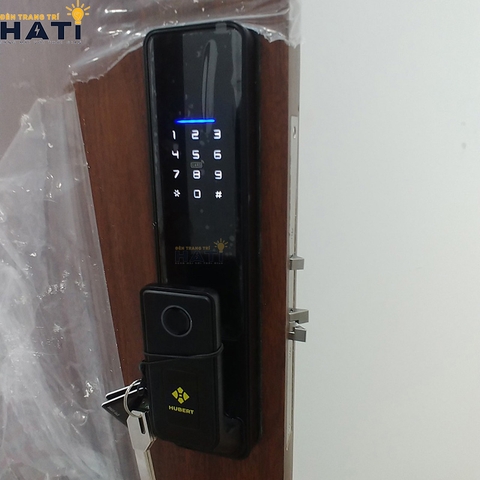 Khóa vân tay Hubert cửa gỗ CG67 MINI