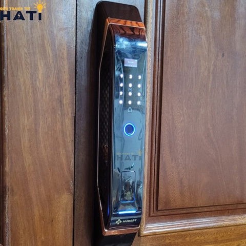 Khóa vân tay Hubert cửa gỗ CG68 COPPER