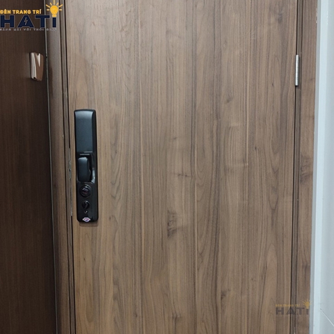 Khóa vân tay Hubert cửa gỗ CG68 COPPER