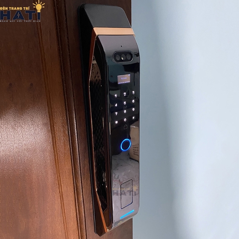 Khóa vân tay Hubert cửa gỗ CG68VF COPPER