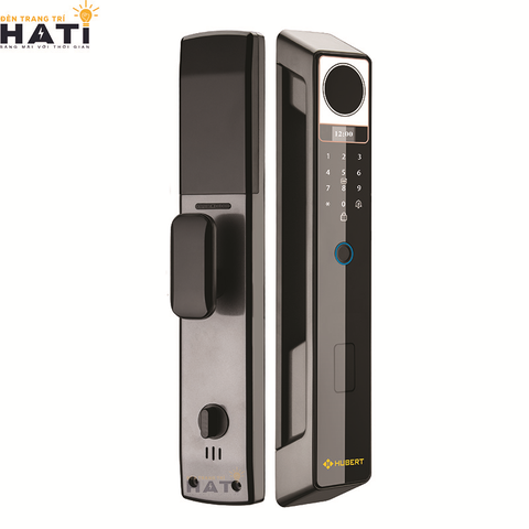 Khóa vân tay Hubert cửa gỗ CG69 BLACK