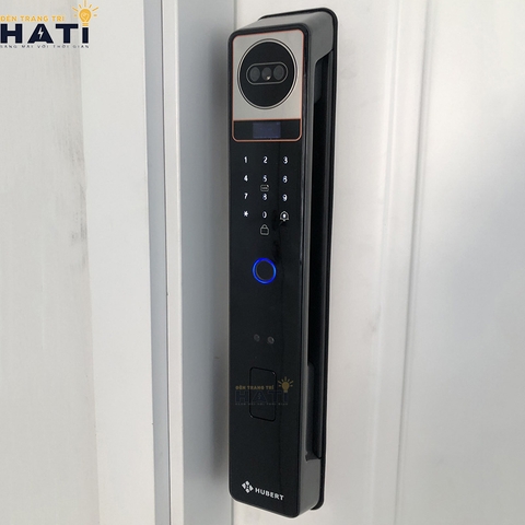 Khóa vân tay Hubert cửa gỗ CG69VF Black