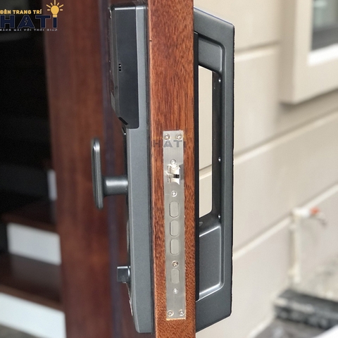 Khóa vân tay Hubert cửa gỗ CG69VF Black
