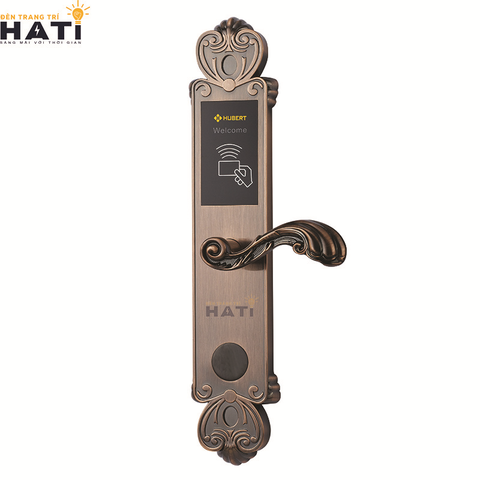 Khóa vân tay Hubert cửa khách sạn KSCG86 AMBER GOLD