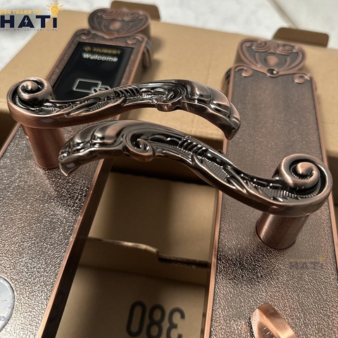 Khóa vân tay Hubert cửa khách sạn KSCG86 AMBER GOLD