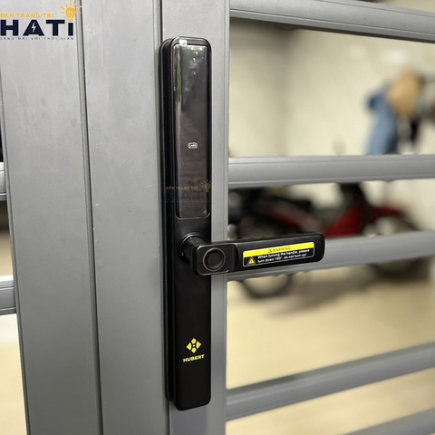 Khóa vân tay Hubert cửa nhôm CN21 BLACK