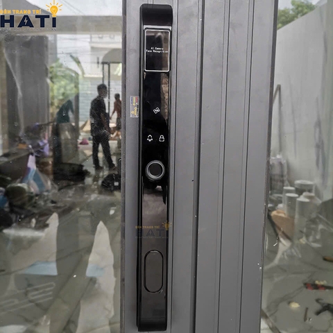 Khóa vân tay Hubert cửa nhôm CN80F
