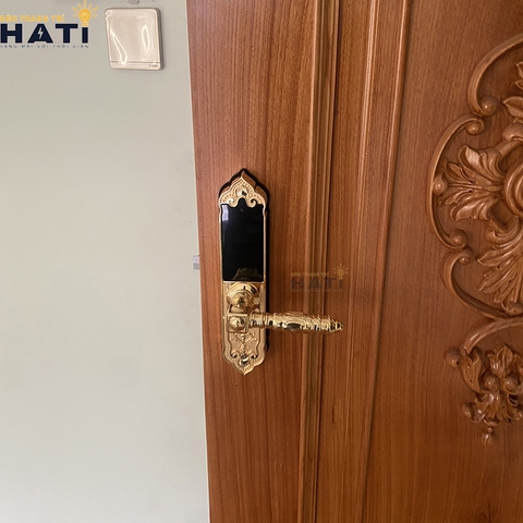 Khóa vân tay Hubert đại sảnh DS79 GOLD MINI