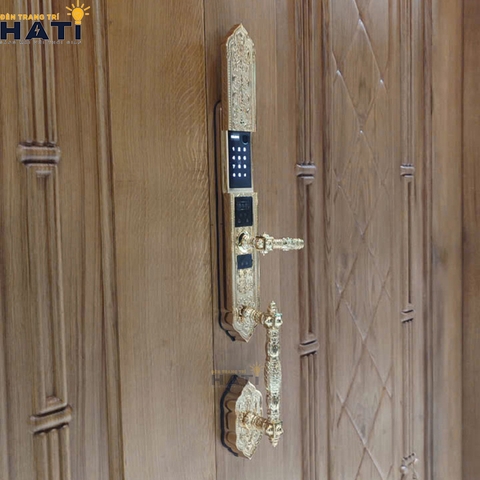 Khóa vân tay Hubert đại sảnh DSI8F EU GOLD 24K