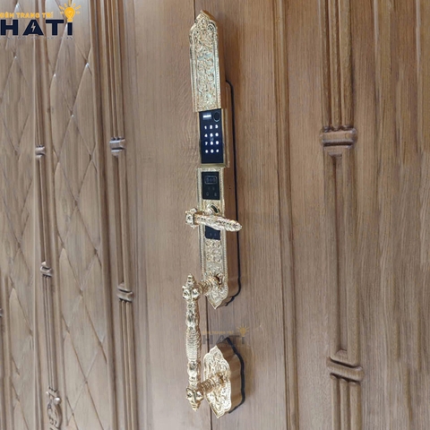 Khóa vân tay Hubert đại sảnh DSI8F EU GOLD 24K