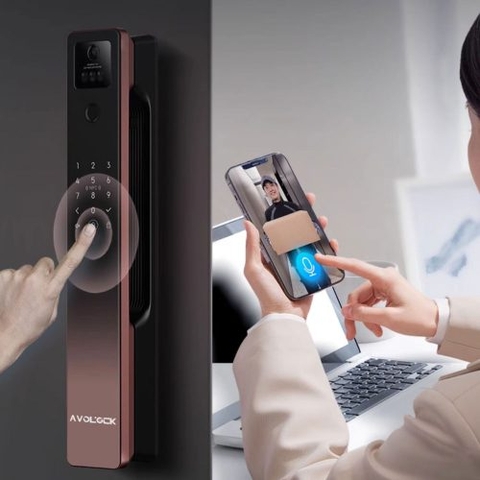 Khóa vân tay cửa gỗ Avolock AL 87FRV