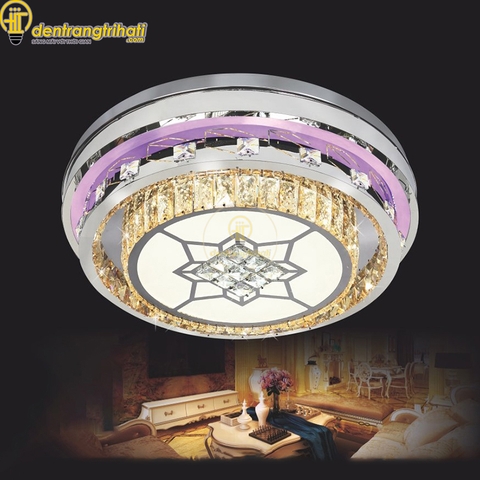 Đèn ốp pha lê Azmina