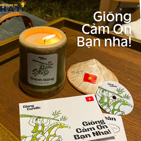 Nến Thơm Thánh Gióng: Khí Chất Việt Cho Không Gian Sống