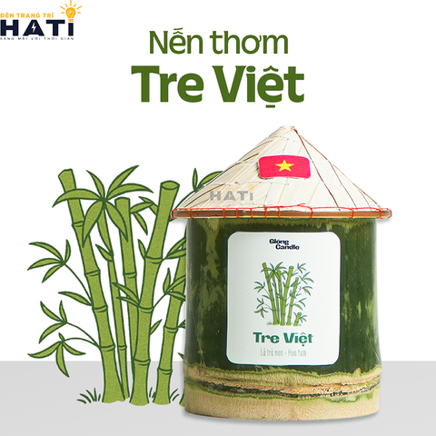 Nến Thơm Tre Việt: Mộc Mạc Và Thanh Mát Cho Không Gian Sống