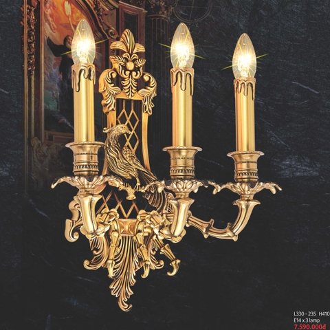 Đèn tường đồng cao cấp Andra