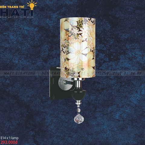 Đèn tường thuỷ tinh Ervin - HTV 8209N/1B