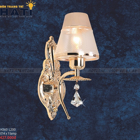 Đèn tường thuỷ tinh Chaima
