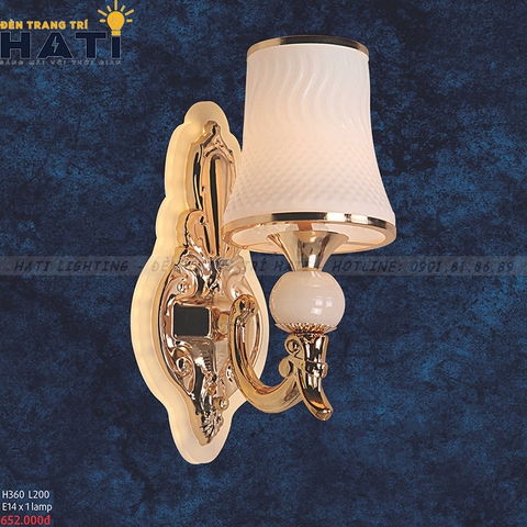 Đèn tường thuỷ tinh Marzia - HTV 8606N/1LED
