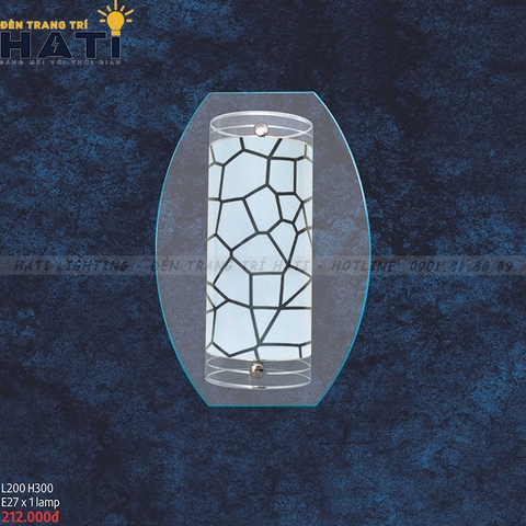 Đèn tường thuỷ tinh Laila - HTV 86653N