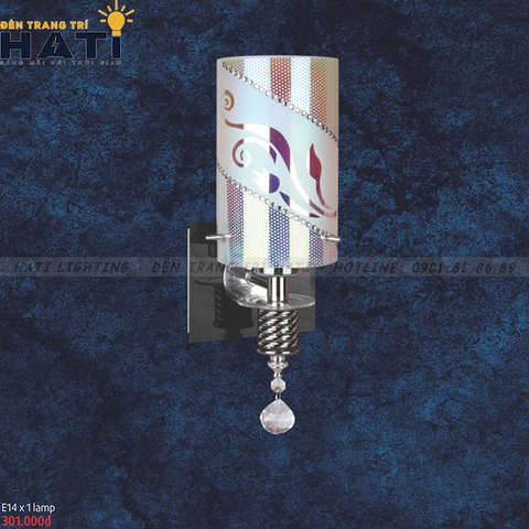 Đèn tường thuỷ tinh Majda - HTV 8908N/1A