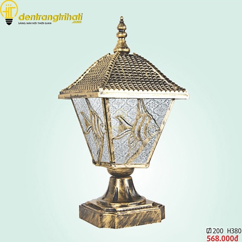 Đèn trụ cổng cao Timothy