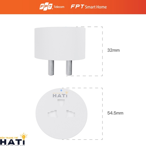 Ổ cắm thông minh FPT Smart Home Wifi