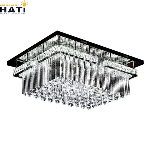 Ốp trần pha lê chữ nhật Maxwell
