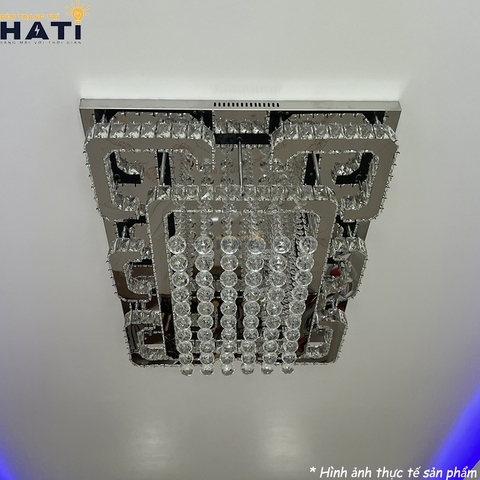 Ốp trần pha lê chữ nhật Wandson
