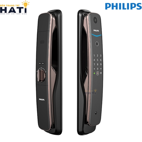 Khóa vân tay Philips DDL702-1HWS chuông hình