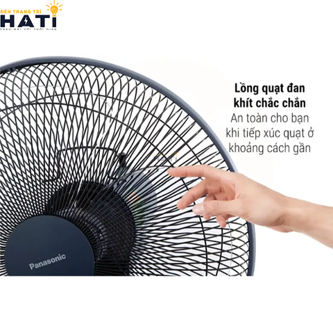 Quạt bàn Panasonic F-400CB màu xanh