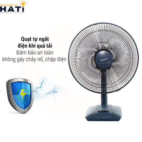 Quạt bàn Panasonic F-400CB màu xanh