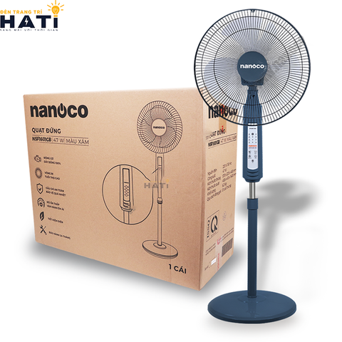 Quạt đứng Nanoco NSF1601G-B màu xanh