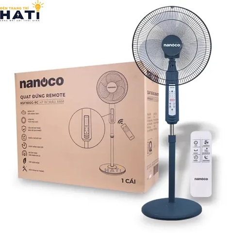 Quạt đứng Nanoco NSF1602G-RCB màu xanh