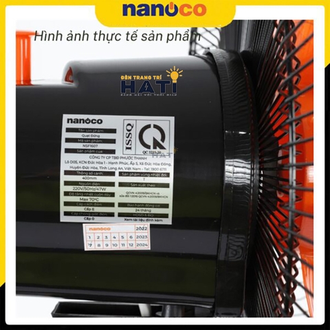 Quạt đứng Nanoco NSF1607