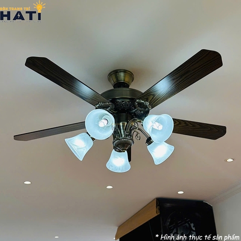 Quạt trần cánh gỗ Salman - CTK5213