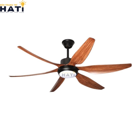 Quạt trần cánh lớn Annaly cánh màu coffee