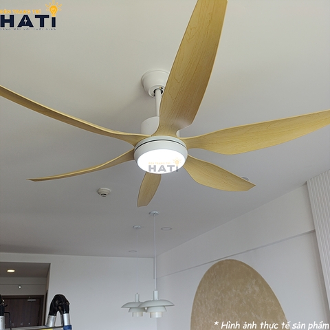 Quạt trần Annaly cánh vàng thiết kế sang trọng